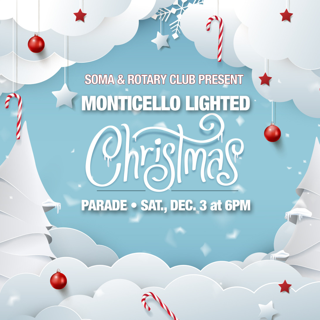 Monticello Lighted Christmas Parade December 3rd City of Monticello News